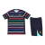 Kit Treino adulto - Camisa e Shorts - Seleção França Nike 24/25 - Azul com detalhes coloridos - comprar online