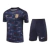 Kit Treino adulto - Camisa e Shorts - Seleção Inglaterra Nike 24/25 - Azul com detalhes em vinho e roxo