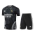 Kit Treino adulto - Camisa e Shorts - Real Madrid Ano do Dragão Adidas 24/25 - Preto com detalhes em cinza e branco