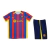 Kit Treino adulto - Camisa e Shorts - Barcelona Nike 23/24 - Azul e vermelho com detalhes em amarelo - comprar online