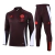 Conjunto Bayern de Munique 24/25 - Masculino Adidas - Vinho e branco