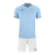 Kit Infantil Lazio I 24/25 - Mizuno - Azul e branco