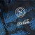 Jaqueta Corta-Vento Napoli Treino 24/25 - Masculina EA7 - Preta com detalhes em azul - online store