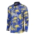 Camisa Everton Pré-jogo 24/25 manga longa - Torcedor Castore Masculina - Azul com detalhes em amarelo