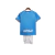 Kit Infantil Napoli I 23/24 - EA7 - Azul com detalhes em vermelho e verde - comprar online
