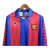 Camisa Retrô Barcelona I 1992 manga longa - Masculina Meyba - Azul e vermelha en internet