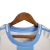 Image of Camisa Seleção da Argentina I 24/25 - Torcedor Adidas Feminina - Branca com listras em azul