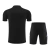 Kit Treino adulto - Camisa e Shorts - Seleção Alemanha Adidas 24/25 - Preto com detalhes em roxo en internet