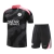 Kit Treino adulto - Camisa e Shorts - Paris Saint-Germain Nike 24/25 - Preto com detalhes em rosa e branco - comprar online