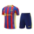 Kit Treino adulto - Camisa e Shorts - Barcelona Nike 23/24 - Azul e vermelho com detalhes em amarelo