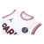 Kit Treino adulto - Camisa e Shorts - Paris Saint-Germain Jordan 23/24 - Branco e azul com detalhes em vermelho en internet