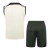 Kit Treino adulto - Camisa e Shorts - Barcelona Adidas 23/24 - Bege e verde - buy online