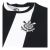 Camisa Corinthians III 24/25 - Torcedor Nike Feminina - Branca e preta - Cadfer Sports