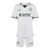 Kit Infantil Napoli II 24/25 - EA7 - Branco com detalhes em azul