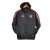 Jaqueta Corta-Vento Bayern de Munique 23/24 - Masculina Adidas - Preta com detalhes em vermelho e branco e azul