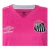 Camisa Santos Edição especial Outubro Rosa 23/24 - Torcedor Umbro Feminina - Rosa com detalhes em branco - Cadfer Sports
