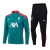Conjunto Liverpool Treino 24/25 - Masculino Nike - Verde e preto com detalhes em vermelho