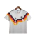 Kit Infantil Retrô Seleção da Alemanha 1992 - Adidas - Branco com detalhes em preto e vermelho e amarelo en internet