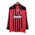 Camisa Retrô AC Milan I 2007/2008 manga longa - Masculina Adidas - Vermelha e preta