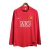 Camisa Retrô Manchester United 2007/2008 manga longa - Masculina Nike - Vermelha com detalhes em branco