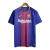 Camisa Retrô Barcelona I 17/18 - Masculina Nike - Azul com detalhes em vermelho e amarelo