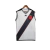 Camisa Regata Vasco da Gama II 24/25 - Torcedor Kappa Masculina - Branca com listras pretas e detalhes em vermelho