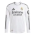 Camisa Real Madrid I 24/25 manga longa - Torcedor Adidas Masculina - Branca