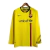 Camisa Retrô Barcelona II 08/09 manga longa - Masculina Nike - Amarela com detalhes em azul e vermelho