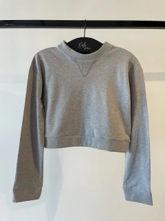 CASACO CROPPED MOLETOM