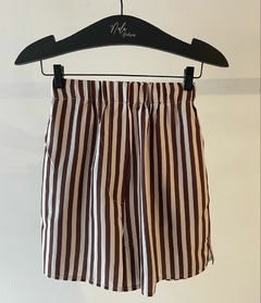 SHORT LISTRADO - Nala Beachwear