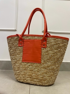 BOLSA DE PALHA INSPIRAÇÃO LOEWE - comprar online