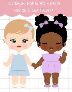 Mix & Match: Customize sua pequena bebê