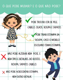 Personagem Pronta Malu - comprar online
