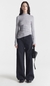 Jean wide leg recorte black