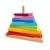 Imagen de Torre de Encastre Clásica - Pirámide de Colores en Madera