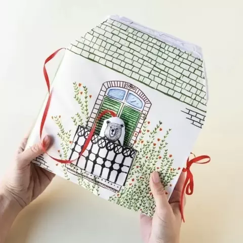 Libro sensorial "Casota en colores"