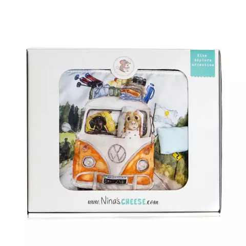 Libro sensorial ilustrado "Nina explora Argentina"