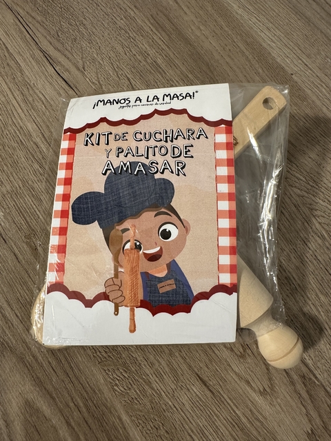 KIT DE CUCHARA Y PALITO DE AMASAR - comprar online