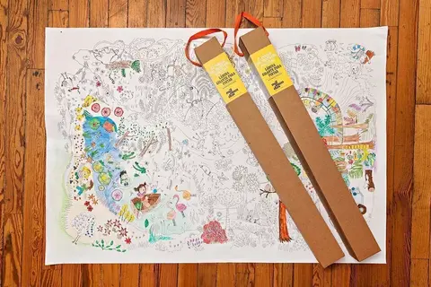 Lámina Gigante 360° para pintar