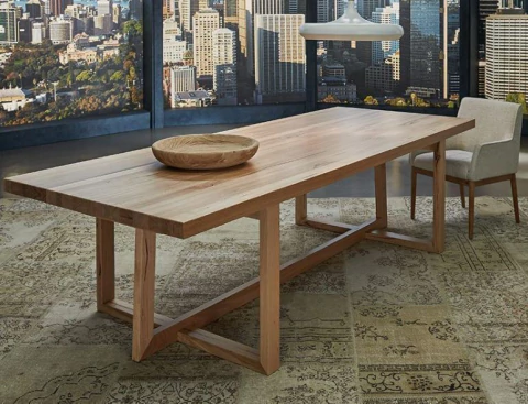 Mesas de Comedor rectangular en color o natural - comprar online