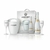 Espumantes - Jasmine Monet Kit Frapera + 2 copitas Blanco
