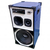 CAIXA BOB COMPLETA 12" SOM AUTOMOTIVO AZUL E BRANCA JHOLSOM