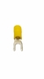 Terminal forquilha garfo Pre-isolado amarelo 4 a 6mm 10uni - comprar online