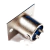 CONECTOR PLUG XLR CANON MACHO PARA PAINEL CROMADO 3 PINO na internet