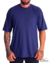 Camiseta Oversized 100% Algodão - Azul Marinho - comprar online