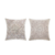 Capa Para Almofada Grécia Dupla Face com Ziper 1 Peça 45cm x 45cm 60% Algodão 40% Poliéster - comprar online