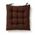 Imagem do Kit Assento Futon Almofada Para Cadeira 4 Unidades 40x40