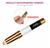 Caneta Depiladora Indolor De Sobrancelha Instantâneo Luz Led