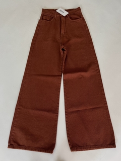 Jeans Rígido, chocolate - comprar online