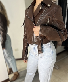 Campera símil cuero. Calidad premium